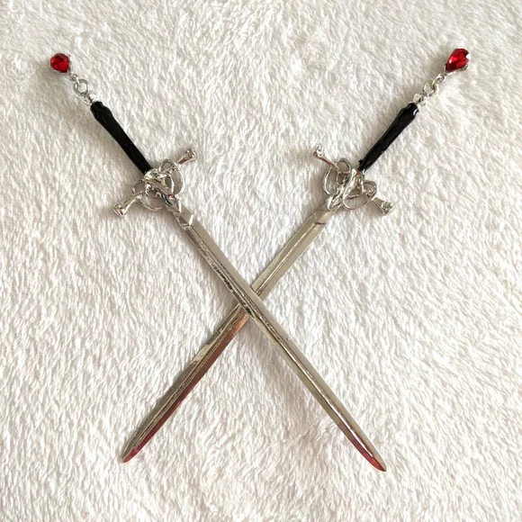 Sword Hairpins Set - Picture 1 of 13